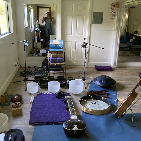 Online Sound Bath, Sound Healing on Zoom, Sebastopol, Santa Rosa, Petaluma, Sonoma County, North Bay, Marin County, Wine Country, San Francisco Bay Area, California