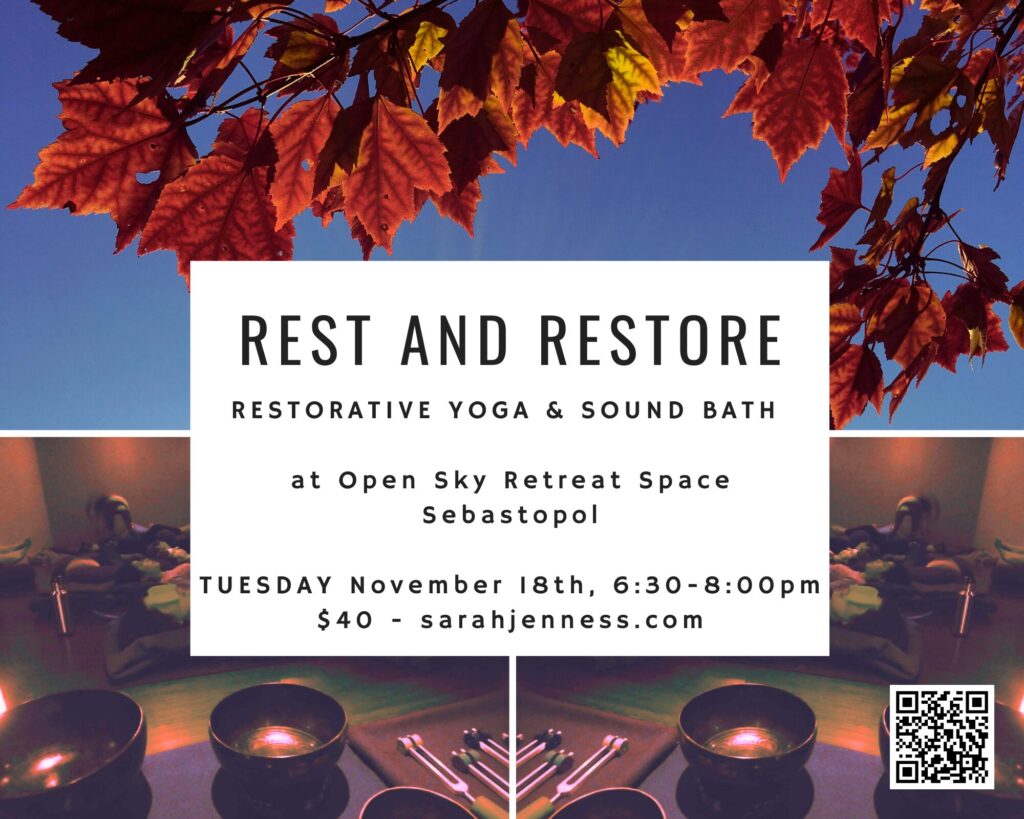 sound bath, sound healing event, sebastopol, santa rosa, sonoma county
